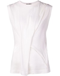 Женская белая футболка с круглым вырезом от Calvin Klein