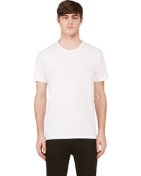 Мужская белая футболка с круглым вырезом от Calvin Klein Underwear
