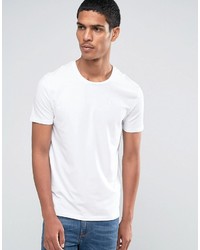 Мужская белая футболка с круглым вырезом от Celio