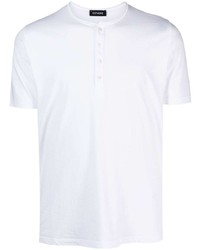 Мужская белая футболка с круглым вырезом от Cenere Gb