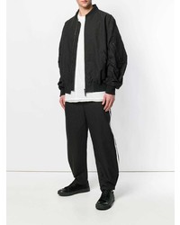 Мужская белая футболка с круглым вырезом от Damir Doma