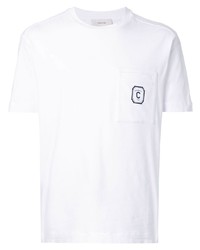 Мужская белая футболка с круглым вырезом от Cerruti 1881
