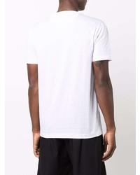 Мужская белая футболка с круглым вырезом от Les Hommes