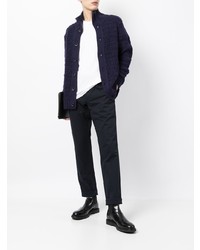 Мужская белая футболка с круглым вырезом от Barena