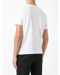 Мужская белая футболка с круглым вырезом от Zanone