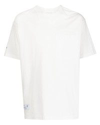 Мужская белая футболка с круглым вырезом от Chocoolate