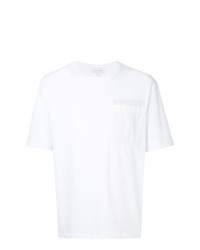 Мужская белая футболка с круглым вырезом от CK Calvin Klein