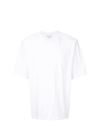 Мужская белая футболка с круглым вырезом от CK Calvin Klein