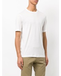 Мужская белая футболка с круглым вырезом от Joseph