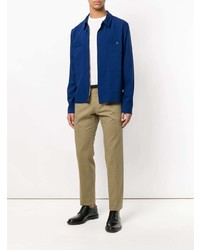 Мужская белая футболка с круглым вырезом от Joseph