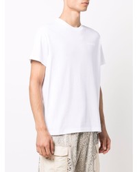 Мужская белая футболка с круглым вырезом от Aspesi