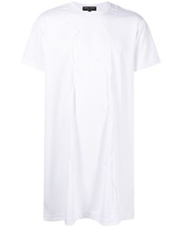 Мужская белая футболка с круглым вырезом от Comme Des Garcons Homme Plus