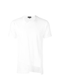 Мужская белая футболка с круглым вырезом от Comme Des Garcons Homme Plus