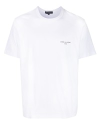 Мужская белая футболка с круглым вырезом от Comme des Garcons