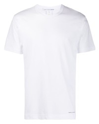 Мужская белая футболка с круглым вырезом от Comme Des Garcons SHIRT