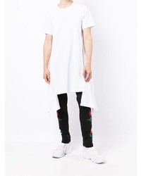 Мужская белая футболка с круглым вырезом от Comme Des Garcons Homme Plus