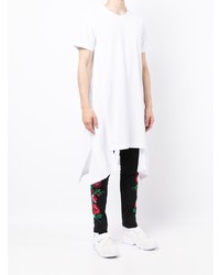 Мужская белая футболка с круглым вырезом от Comme Des Garcons Homme Plus