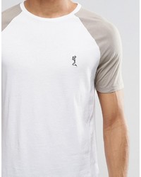 Мужская белая футболка с круглым вырезом от Religion