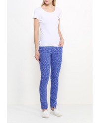 Женская белая футболка с круглым вырезом от Conver