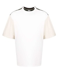 Мужская белая футболка с круглым вырезом от Coohem