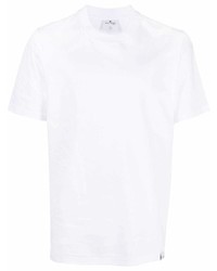 Мужская белая футболка с круглым вырезом от Courrèges