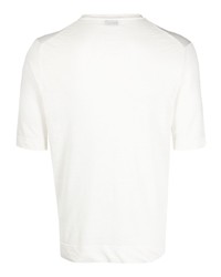 Мужская белая футболка с круглым вырезом от Ballantyne