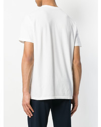 Мужская белая футболка с круглым вырезом от Altea