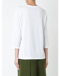 Женская белая футболка с круглым вырезом от Nehera