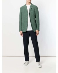 Мужская белая футболка с круглым вырезом от Zanone