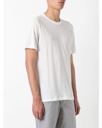 Мужская белая футболка с круглым вырезом от Eleventy