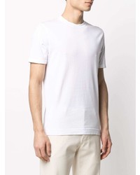 Мужская белая футболка с круглым вырезом от Fedeli