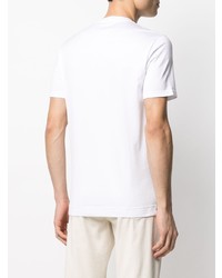 Мужская белая футболка с круглым вырезом от Fedeli