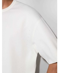 Мужская белая футболка с круглым вырезом от Descente Allterrain