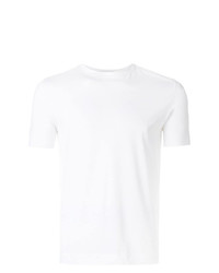 Мужская белая футболка с круглым вырезом от Cruciani