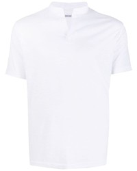 Мужская белая футболка с круглым вырезом от Daniele Alessandrini