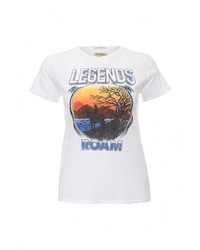 Женская белая футболка с круглым вырезом от Denim &amp; Supply Ralph Lauren