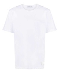 Мужская белая футболка с круглым вырезом от Department 5