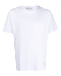 Мужская белая футболка с круглым вырезом от Department 5