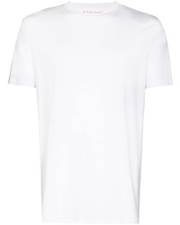 Мужская белая футболка с круглым вырезом от Derek Rose