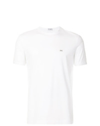 Мужская белая футболка с круглым вырезом от Dolce & Gabbana Underwear