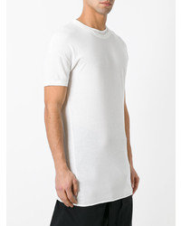 Мужская белая футболка с круглым вырезом от Isabel Benenato