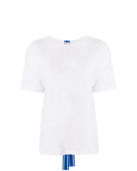 Женская белая футболка с круглым вырезом от Dvf Diane Von Furstenberg