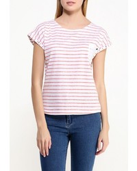 Женская белая футболка с круглым вырезом от Emoi