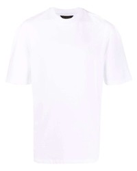 Мужская белая футболка с круглым вырезом от Ermenegildo Zegna XXX