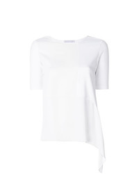 Женская белая футболка с круглым вырезом от Fabiana Filippi