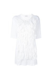 Женская белая футболка с круглым вырезом от Faith Connexion