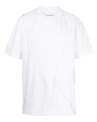 Мужская белая футболка с круглым вырезом от Feng Chen Wang