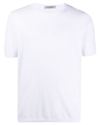 Мужская белая футболка с круглым вырезом от Fileria