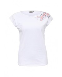 Женская белая футболка с круглым вырезом от FiNN FLARE
