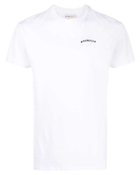 Мужская белая футболка с круглым вырезом от Fiorucci